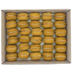 Peanut Butter 40 Pieces Count Dog Macaron Treats Gift Box