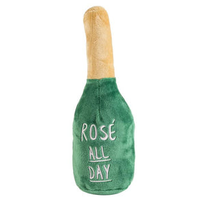 Woof Clicquot Rose Champagne Bottle Plush Toy - Bonne et Filou
