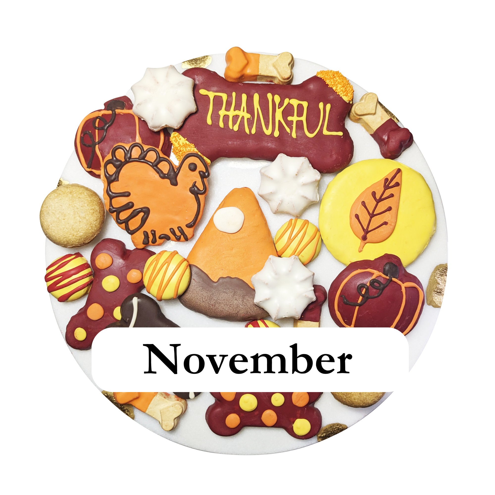 Themed Dog Treats Box Subscription - 12 Months Prepaid