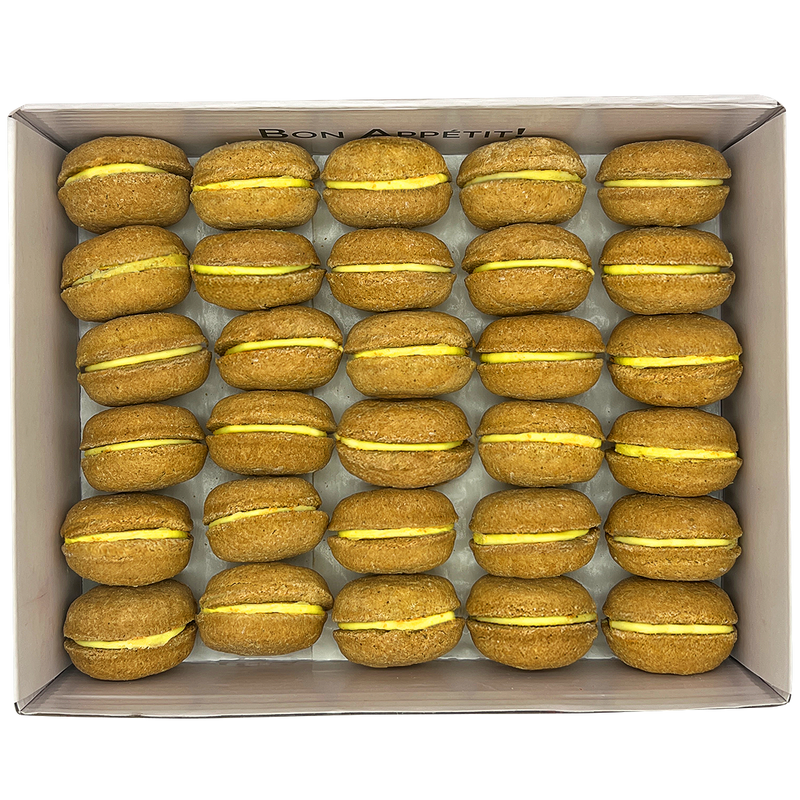 Cheese 40 Pieces Count Dog Macaron Treats Gift Box 2