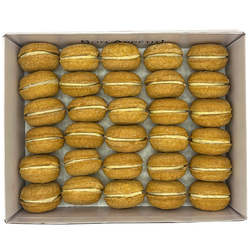 Creme Brulee 40 Pieces Count Dog Macaron Treats Gift Box 2