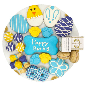 Easter Dog Gift Box & Basket Themed Dog Treats for Holiday