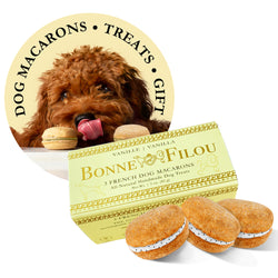 Dog Macarons (Box of 3) - Bonne et Filou