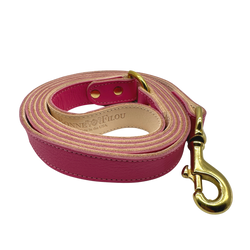 Plain Leather Dog Leashes - Bonne et Filou