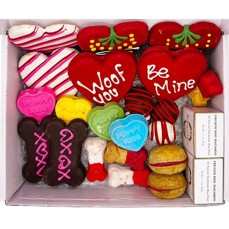 Valentine's Dog Treats Box - Bonne et Filou