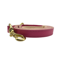 Plain Leather Dog Leashes - Bonne et Filou