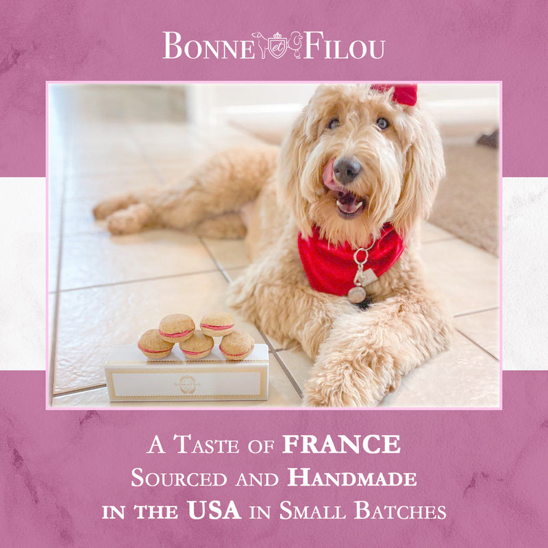 Rose Dog Macarons - Bonne et Filou