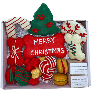 Christmas Dog Treats Gift Box - Bonne et Filou