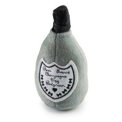 Dog Perignonn Champagne Bottle Plush Toy - Bonne et Filou