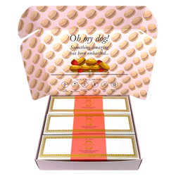 Combo Gift Pack of 3-Boxes Dog Macarons - Bonne et Filou